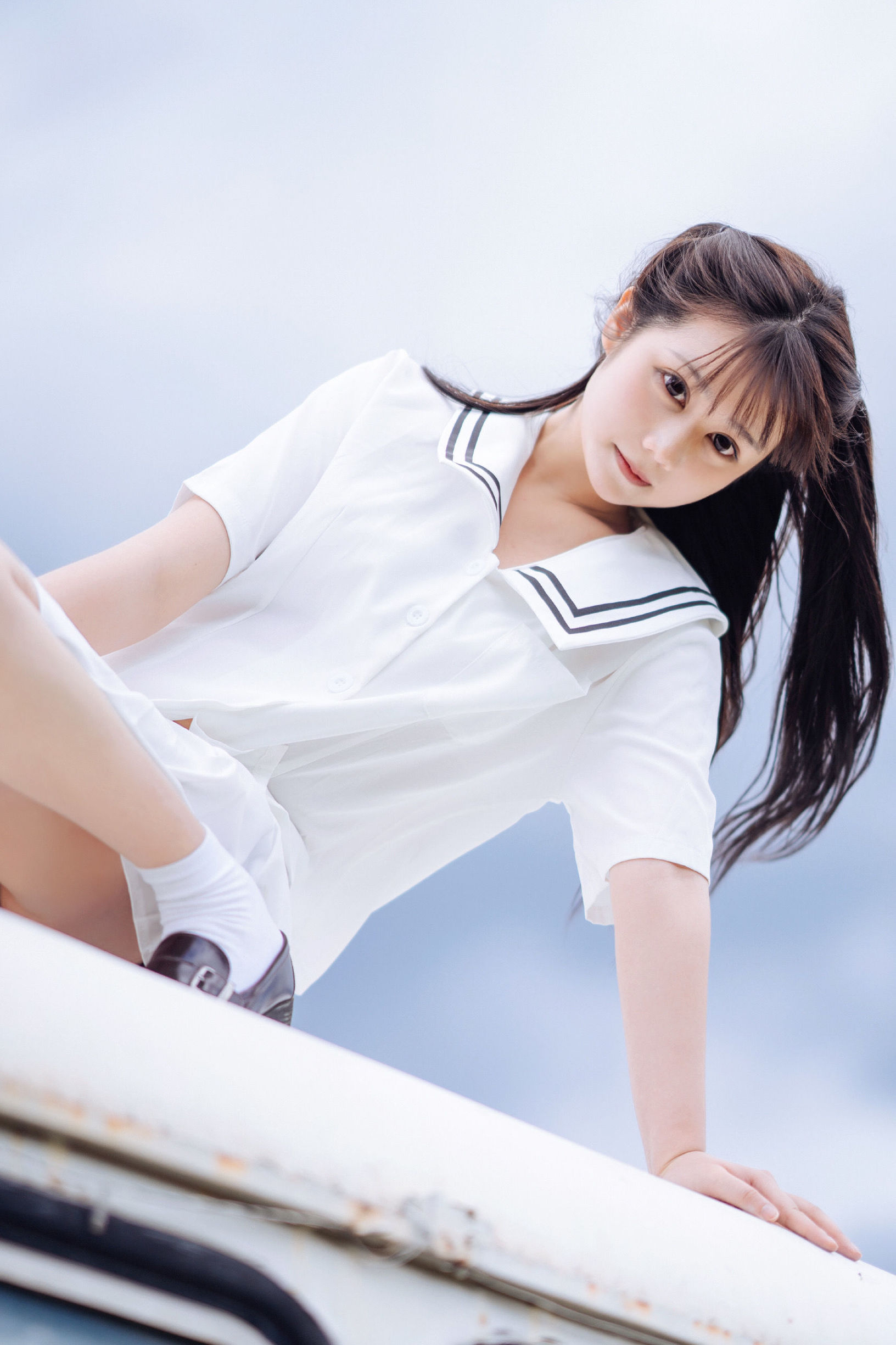 [COS福利]微博福利姬镜酱静夏之JK少女插图3